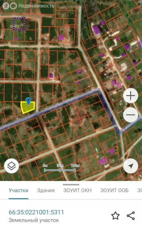 Участок в посёлок Сарапулка, Васильковая улица (9.79 м) - Фото 1