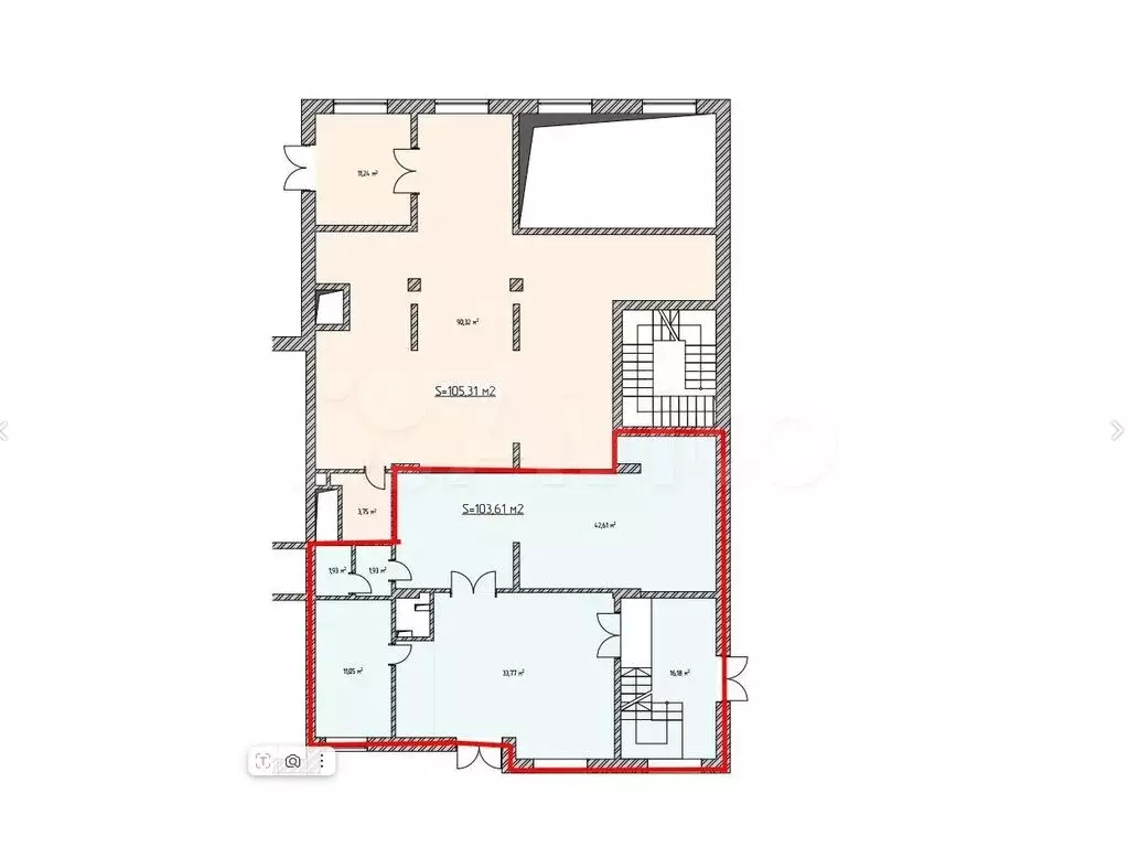 Торговая площадь (113.61 м) - Фото 2