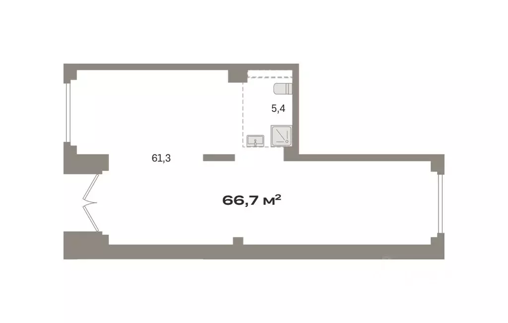 Помещение свободного назначения в Московская область, Ленинский ... - Фото 1
