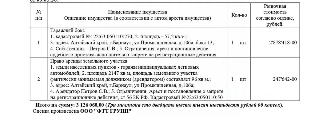 Гараж в Алтайский край, Барнаул Промышленная ул., 106А (57 м) - Фото 1