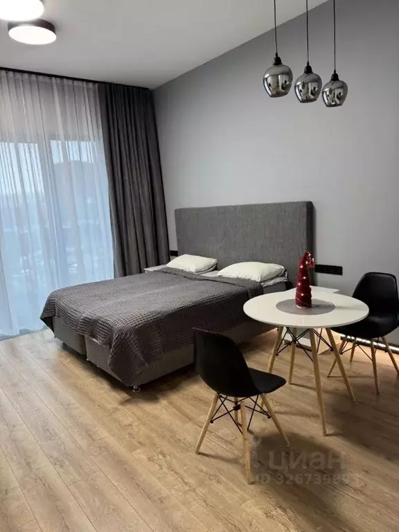 Студия Санкт-Петербург наб. Макарова, 58 (30.0 м) - Фото 1