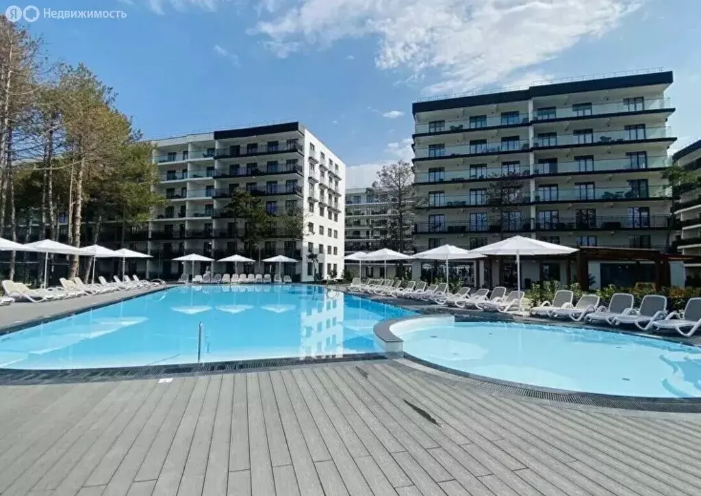 Квартира-студия: Анапа, Симферопольское шоссе, 58к3 (40 м) - Фото 1