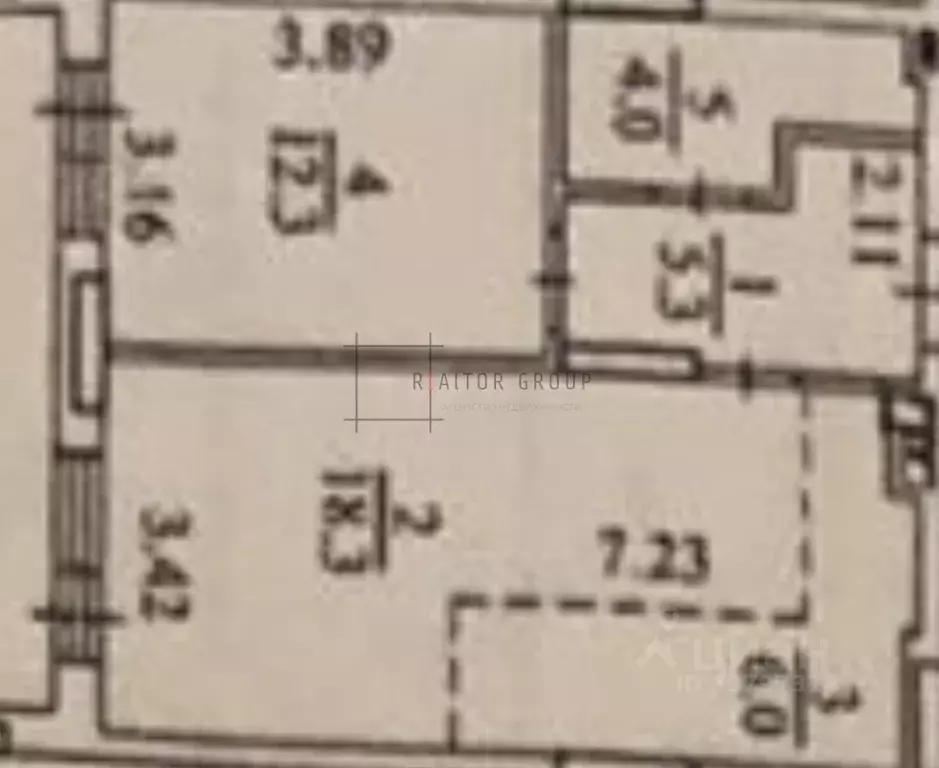 2-к кв. Новосибирская область, Новосибирск Часовая ул., 37/1 (47.0 м) - Фото 0