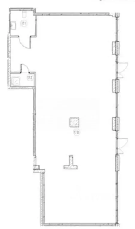 Помещение свободного назначения в Москва наб. Марка Шагала, 11к3 (142 ... - Фото 2