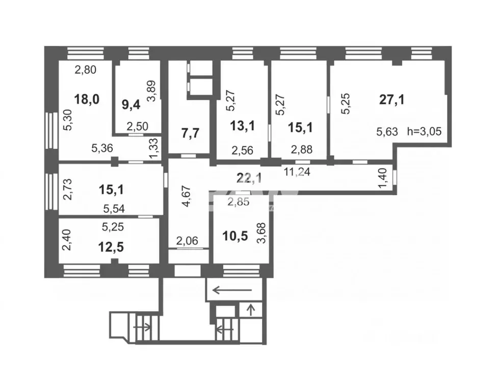 Офис в Челябинская область, Челябинск Красноармейская ул., 111 (155 м) - Фото 2
