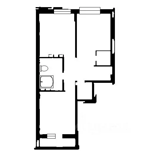 3-к кв. Новосибирская область, Новосибирск ул. Кирова, 25 (89.0 м) - Фото 2