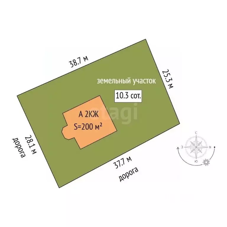 Дом в Тюменская область, Тюменский муниципальный округ, пос. ... - Фото 2