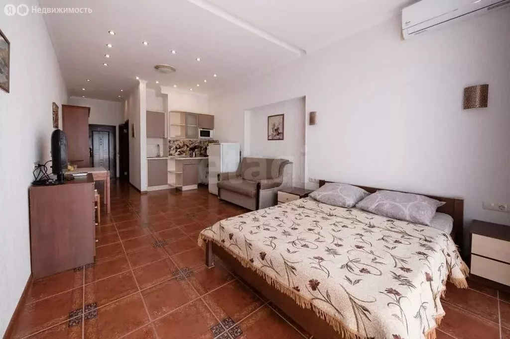 Квартира-студия: посёлок Кача, улица Авиаторов, 1Гк5 (38 м) - Фото 1