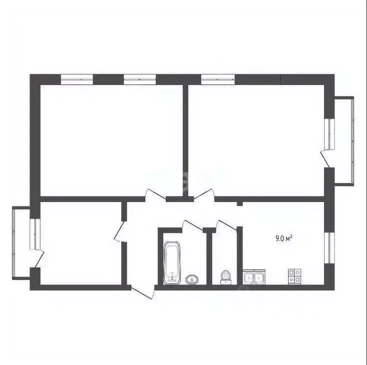 3-к кв. Московская область, Мытищи ул. Щербакова, 5 (73.2 м) - Фото 1