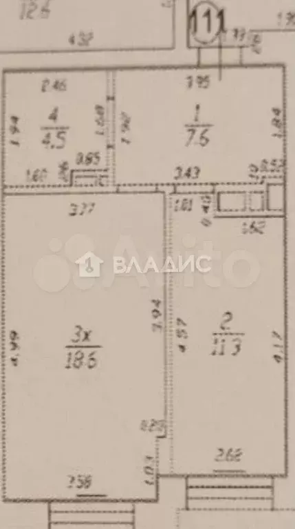 1-к. квартира, 42 м, 2/9 эт. - Фото 0