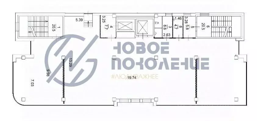 Офис в Омская область, Омск ул. Орджоникидзе, 22 (351 м) - Фото 1