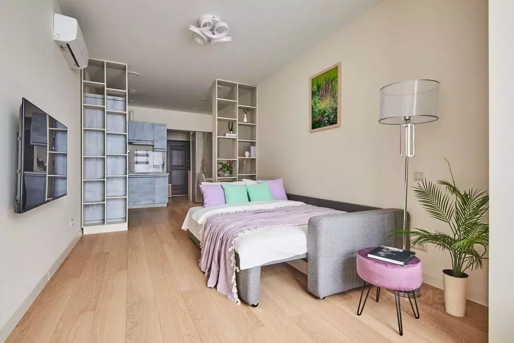 Студия Краснодарский край, Сочи Бытха мкр, ул. Бытха, 41 (34.0 м) - Фото 2