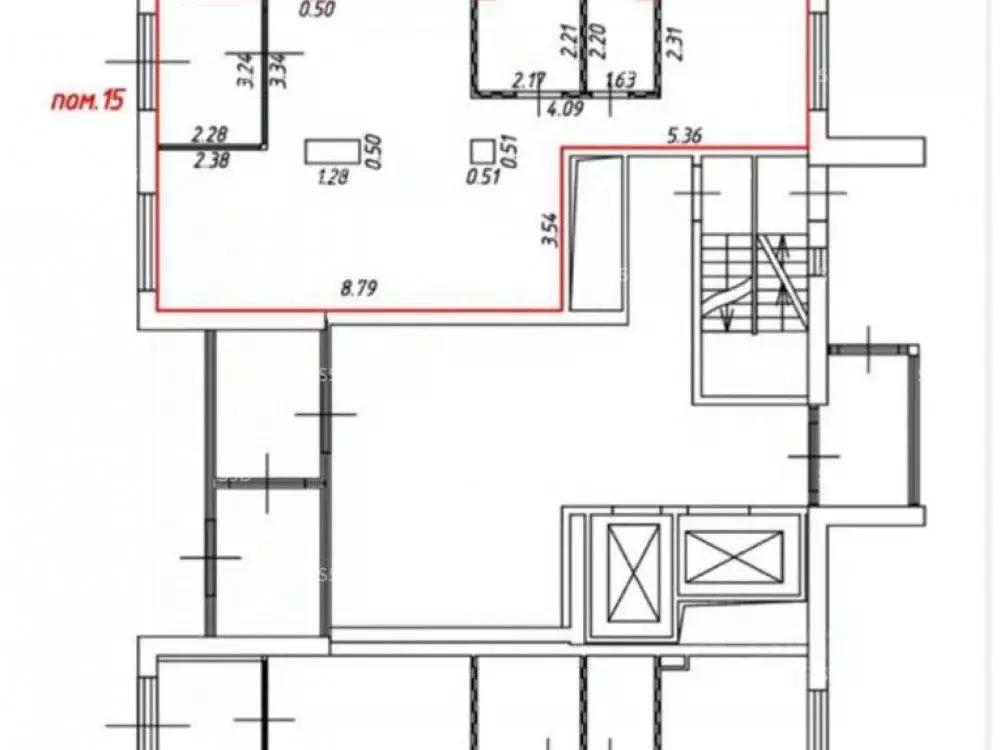 Торговая площадь в Москва ул. Саларьевская, 14к2 (77 м) - Фото 2