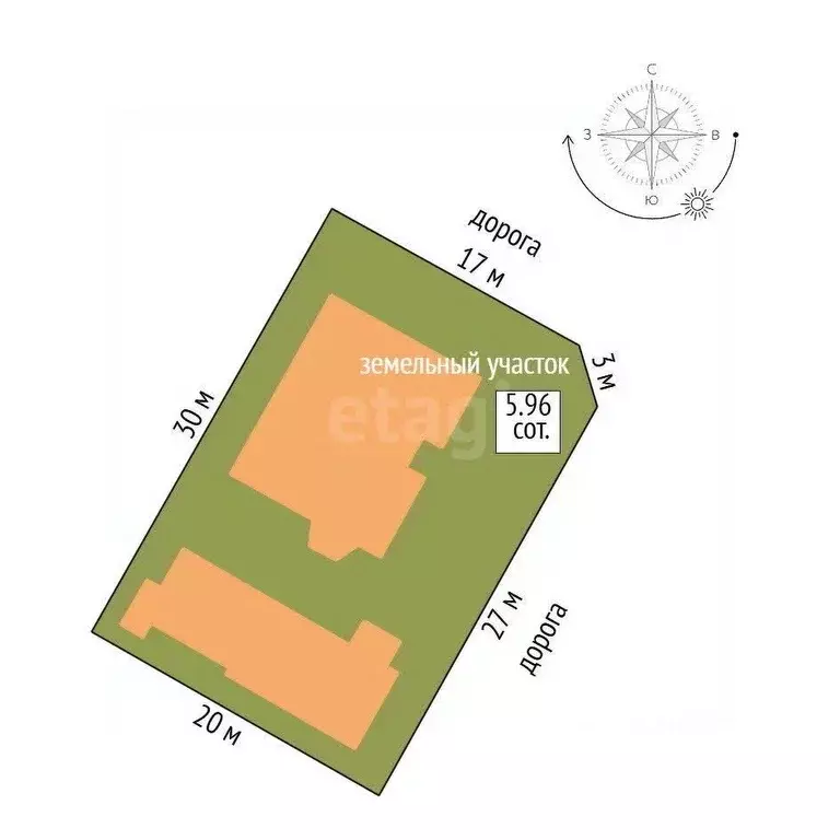 Дом в Ямало-Ненецкий АО, Новый Уренгой ДНТ заимка, ул. Луговая, 43-45 ... - Фото 1