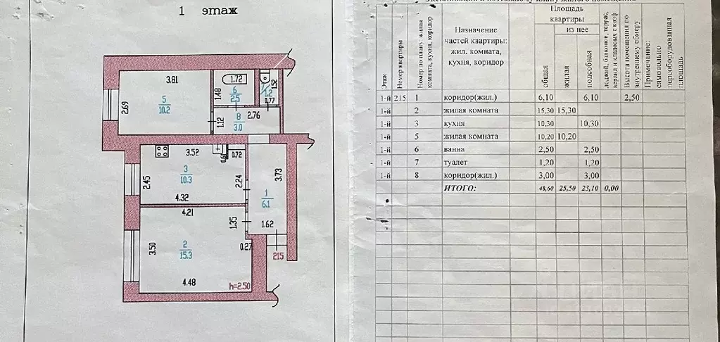 2-к кв. Алтайский край, Барнаул ул. Чкалова, 89 (48.6 м) - Фото 0