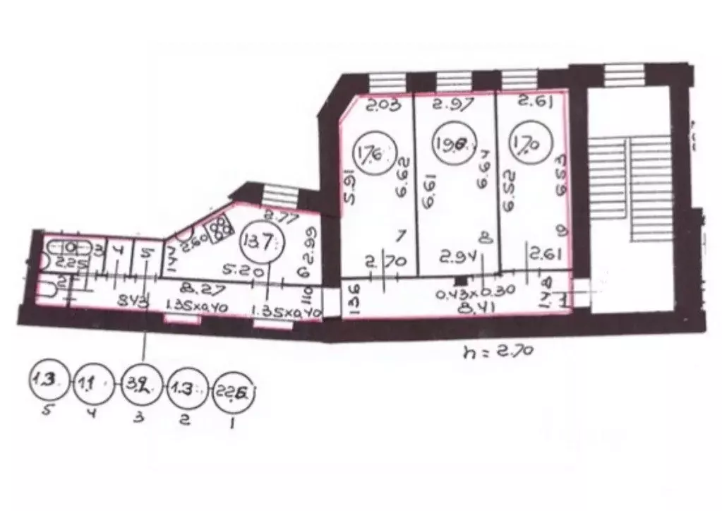 3-к кв. Санкт-Петербург ул. Марата, 10 (97.4 м) - Фото 2