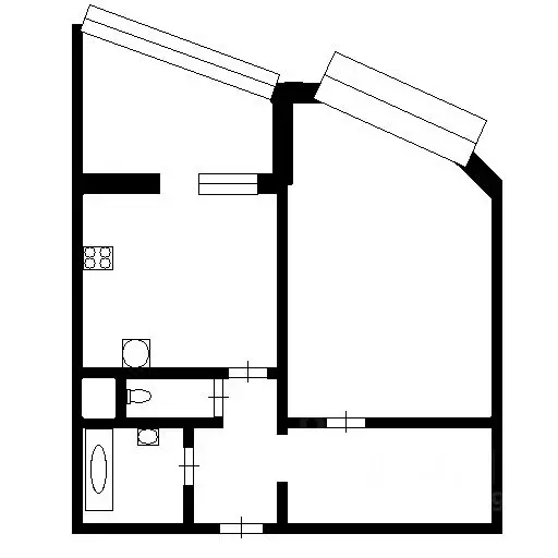 1-к кв. Московская область, Мытищи ул. Борисовка, 20 (45.0 м) - Фото 1