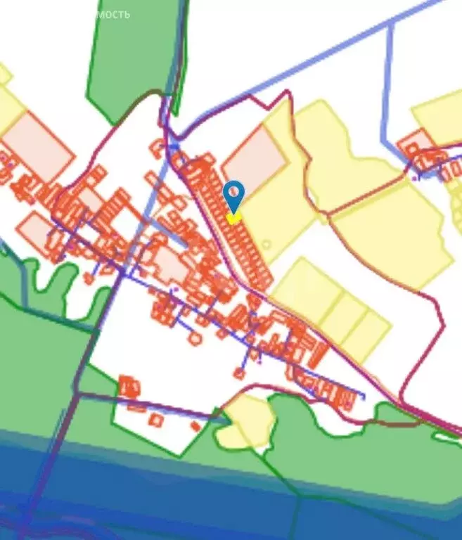 Участок в Вологодская область, Кадуйский муниципальный округ, деревня ... - Фото 1