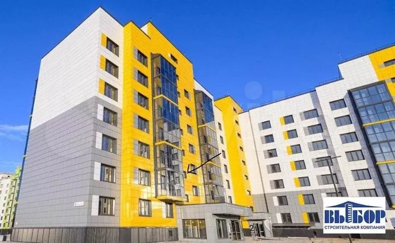 1-к. квартира, 38,4 м, 7/7 эт. - Фото 0