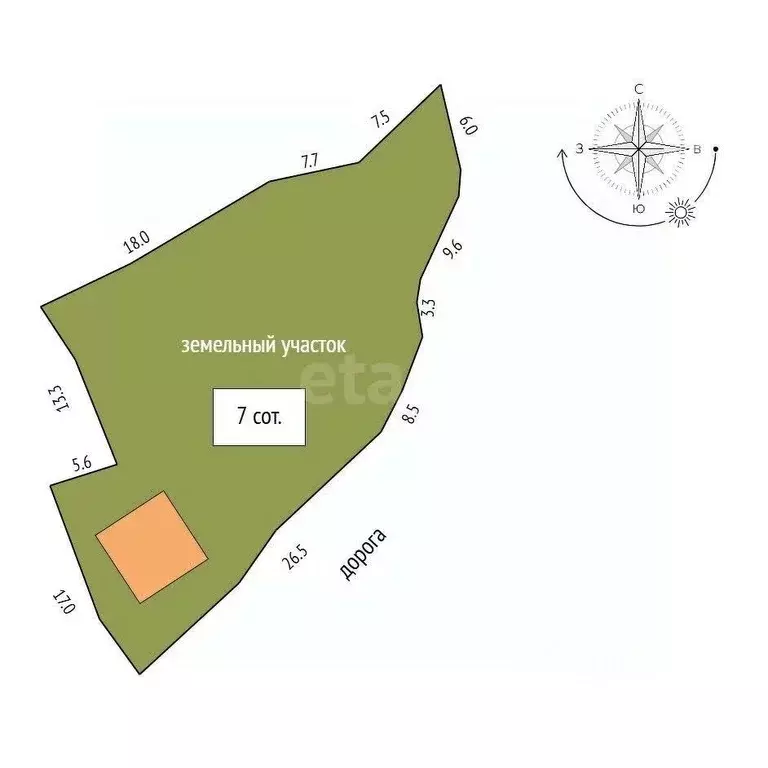 Дом в Крым, Ялта муниципальный округ, Краснокаменка пгт ул. ... - Фото 2