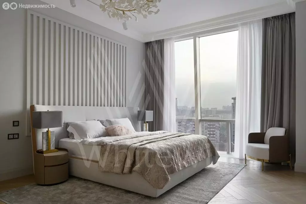 4-комнатная квартира: Москва, Мосфильмовская улица, 8 (140 м) - Фото 1