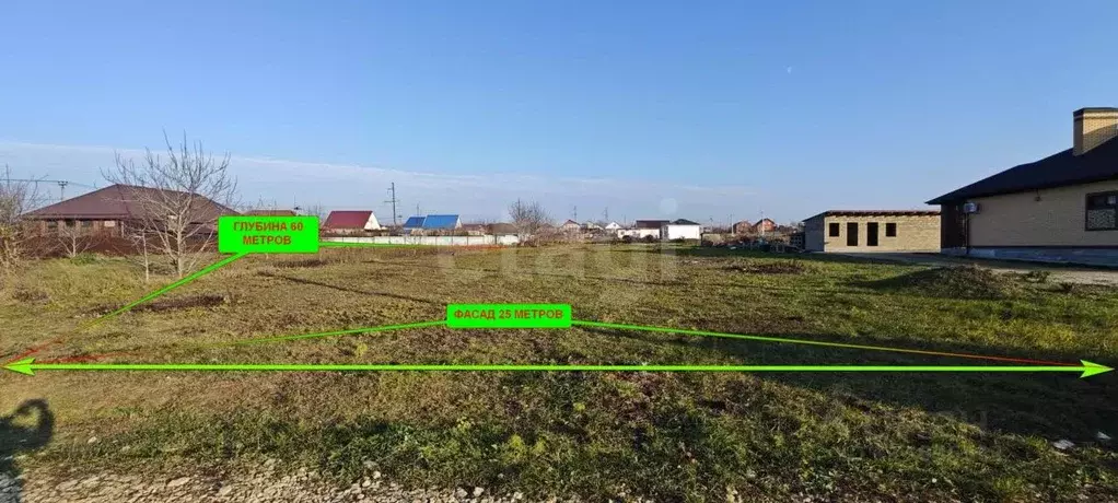 Участок в Краснодарский край, Анапа муниципальный округ, с. Юровка  ... - Фото 0