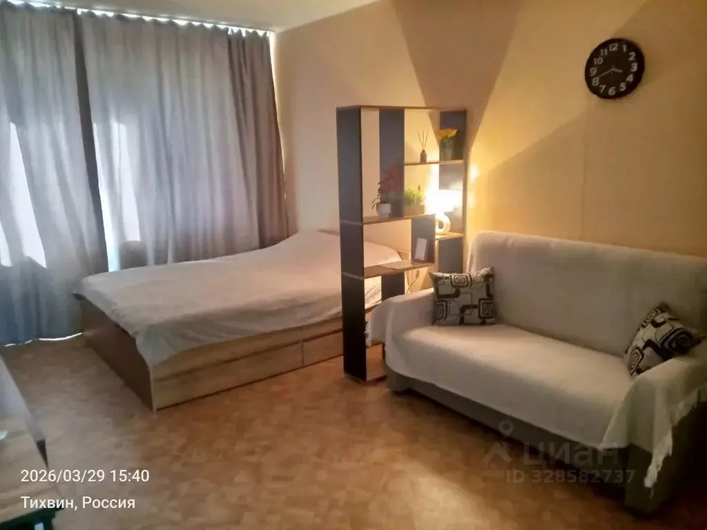 1-к кв. Ленинградская область, Тихвин 5-й мкр, 31 (35.0 м) - Фото 2