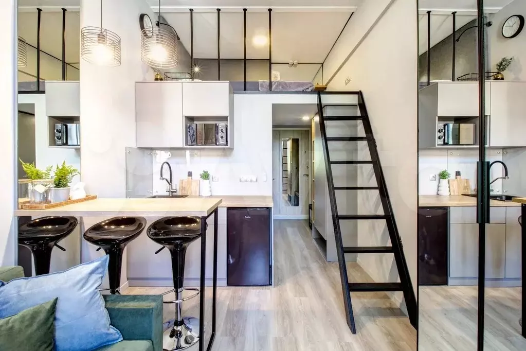 Квартира-студия, 16,5 м, 3/5 эт. - Фото 1