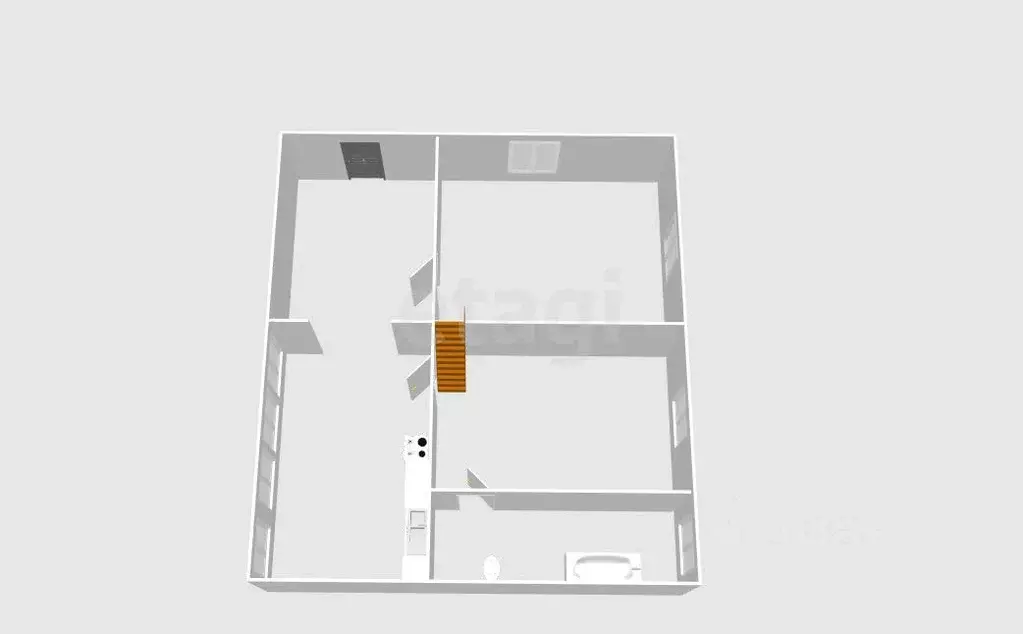 Дом в Сахалинская область, Южно-Сахалинск бул. Рябиновый, 424 (48 м) - Фото 1