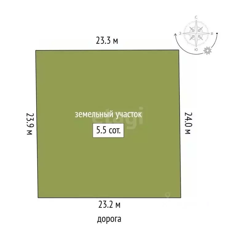 Участок в Ростовская область, Аксайский район, Большелогское с/пос, ... - Фото 2