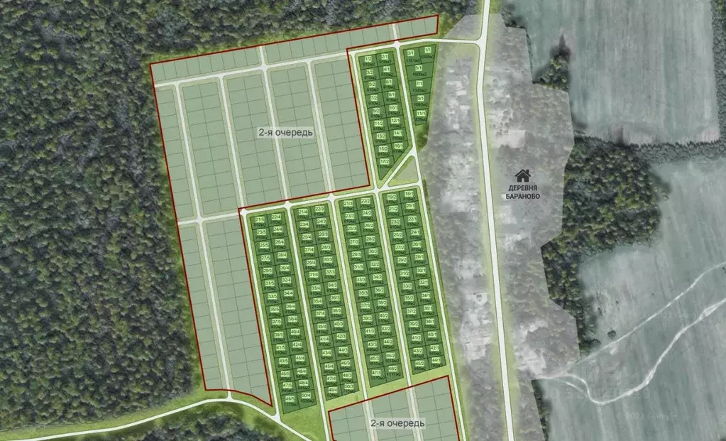 Участок в Ярославская область, Рыбинский муниципальный округ, д. ... - Фото 2