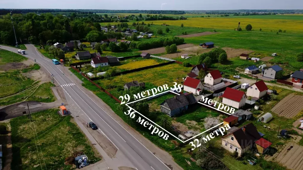 Участок в Ленинградская область, Ломоносовский район, Гостилицкое ... - Фото 2