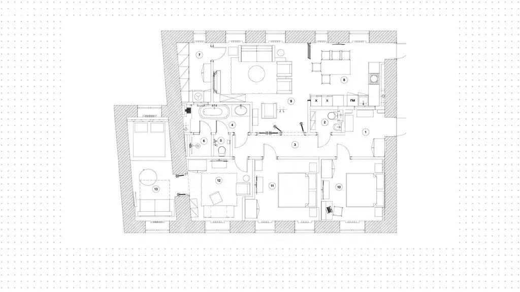 4-комнатная квартира: Москва, Богословский переулок, 3 (115 м) - Фото 1