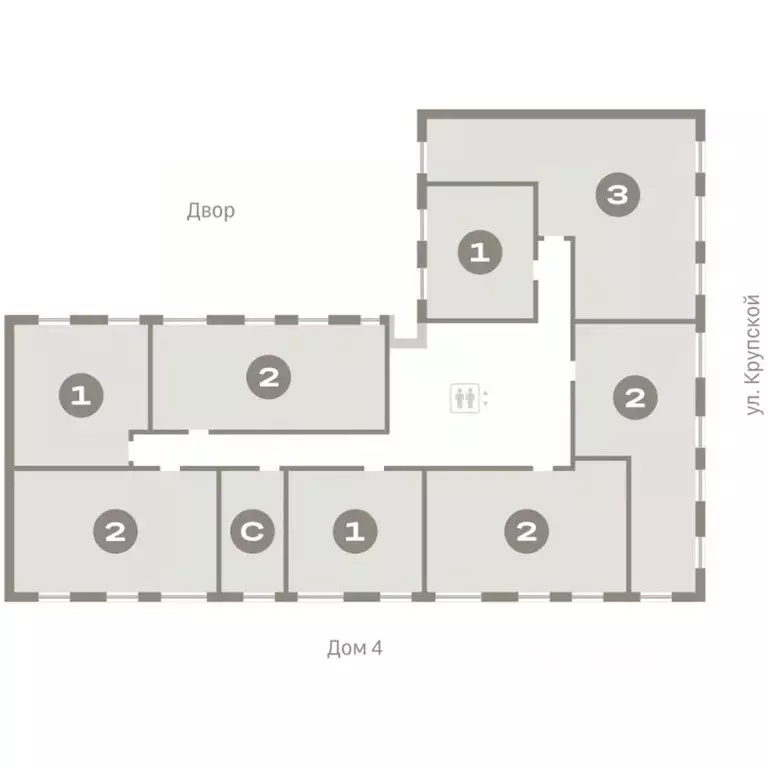 3-к кв. Омская область, Омск  (86.9 м) - Фото 1