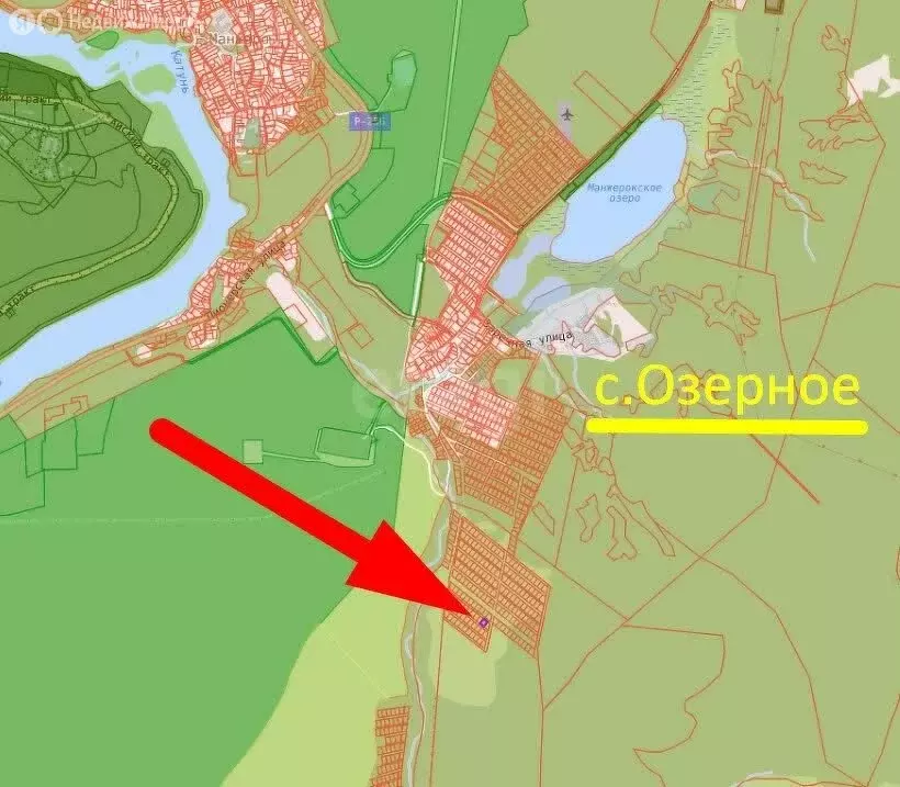 Участок в Манжерокское сельское поселение, село Озёрное (9.81 м) - Фото 1