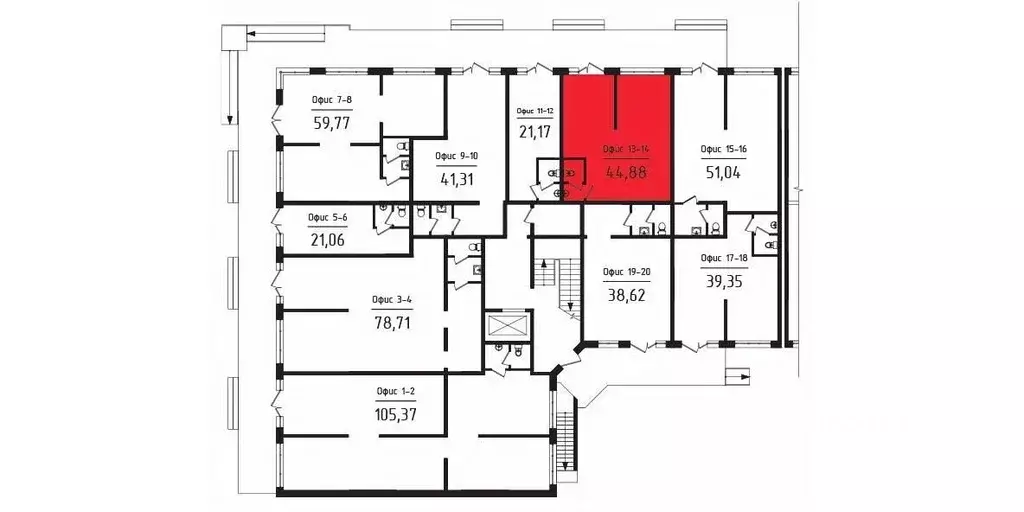 Офис в Адыгея, Майкоп Степная ул. (45 м) - Фото 2