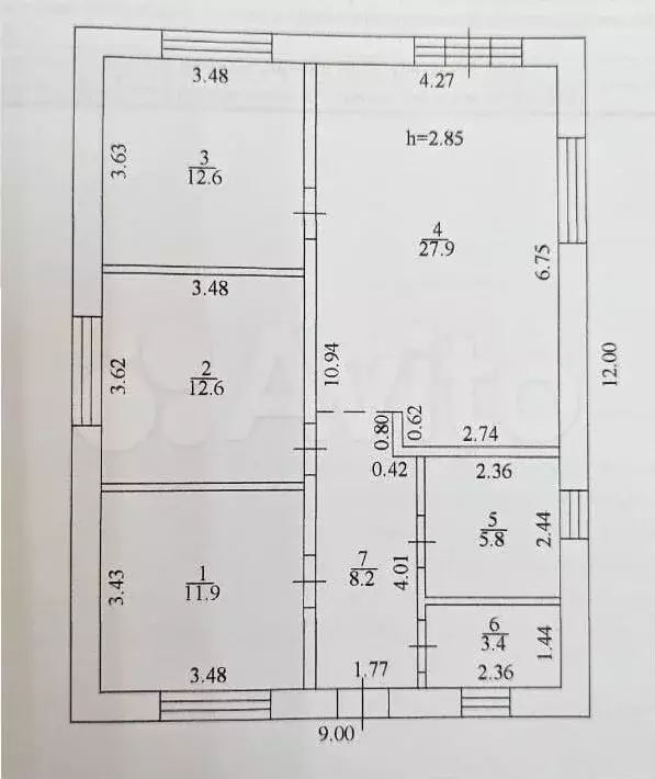 Коттедж 90 м на участке 6 сот. - Фото 0