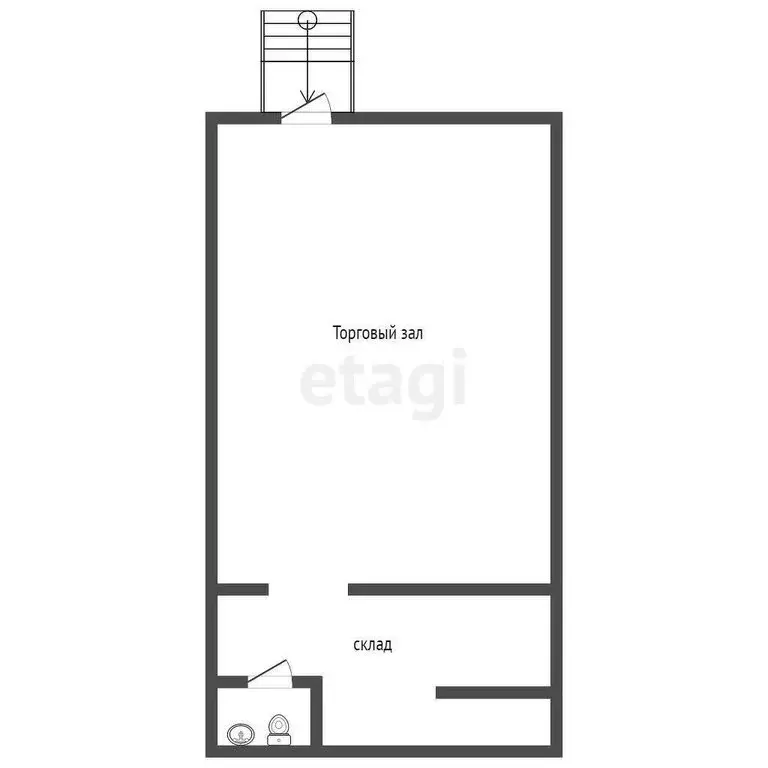 Торговая площадь (98.4 м) - Фото 1