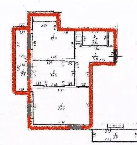 2-к кв. Татарстан, Казань ул. Вишневского, 61А (74.3 м) - Фото 2