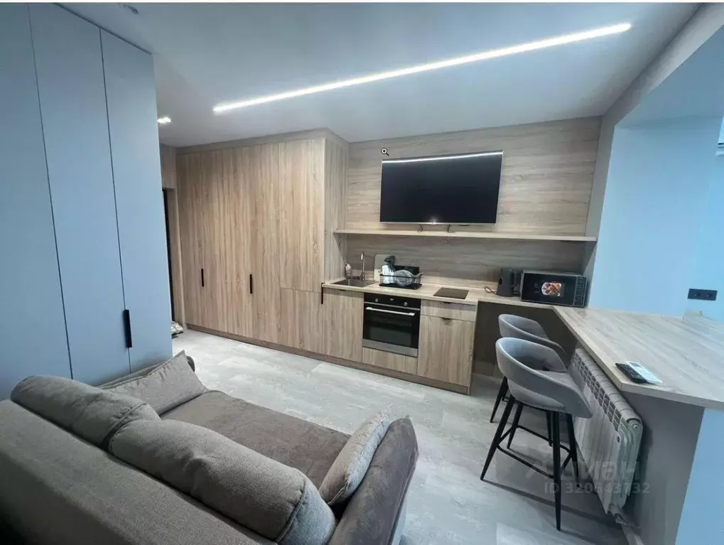 1-к кв. Хабаровский край, Хабаровск Краснодарская ул., 40В (30.0 м) - Фото 1