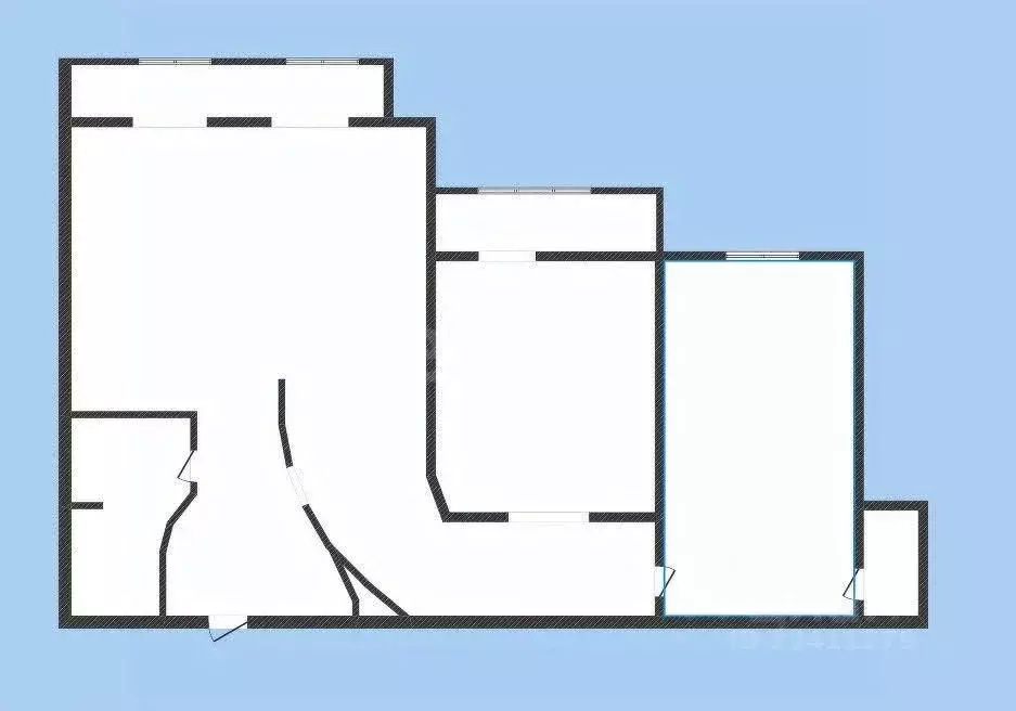 3-к кв. Белгородская область, Белгород Октябрьская ул., 63а (110.2 м) - Фото 2