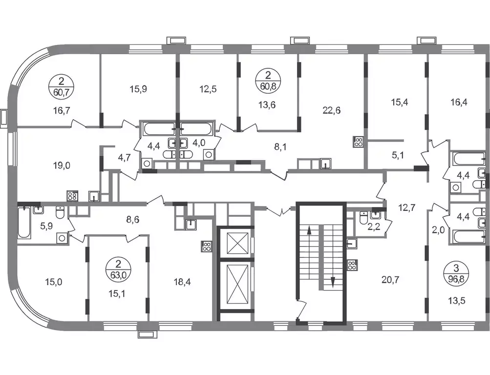 2-к кв. Московская область, Одинцовский городской округ, Заречье пгт ... - Фото 1