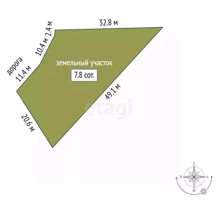 Участок в Севастополь Металлист садовое товарищество, ул. Лавандовая ... - Фото 2