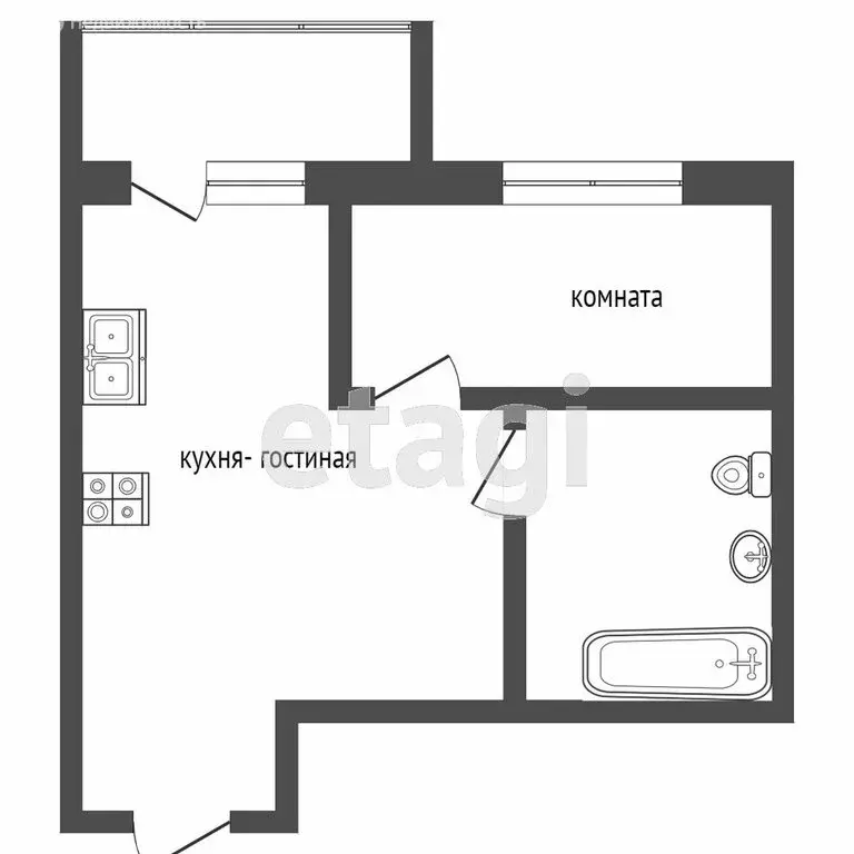 1-комнатная квартира: Сочи, улица Ленина, 290/6 (52 м) - Фото 0