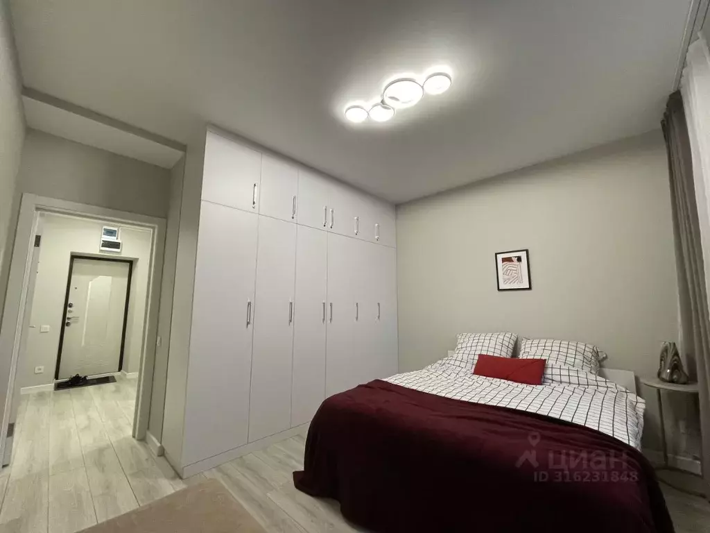 2-к кв. Татарстан, Казань ул. Абжалилова, 21 (40.6 м) - Фото 1