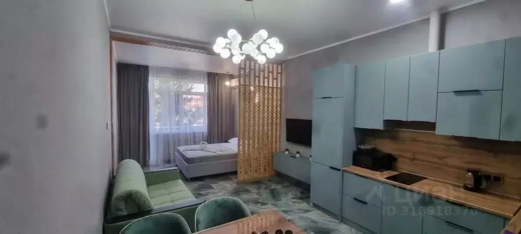 1-к кв. Краснодарский край, Сочи Лазаревское жилрайон, ул. Речная, 2А ... - Фото 0