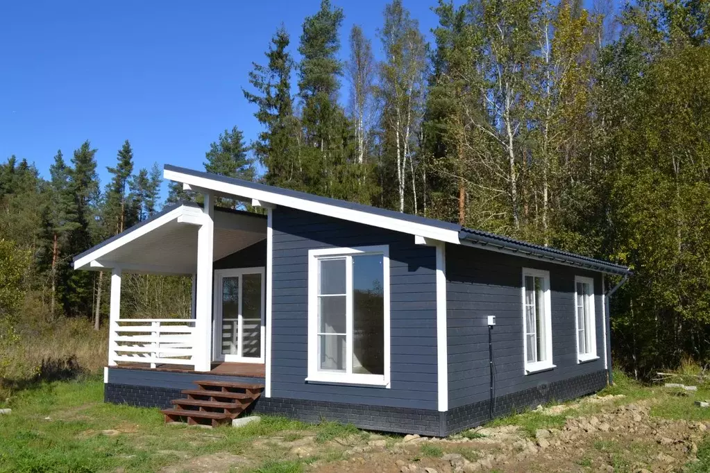 Дом в Ленинградская область, Ломоносовский район, Оржицкое с/пос, ... - Фото 1