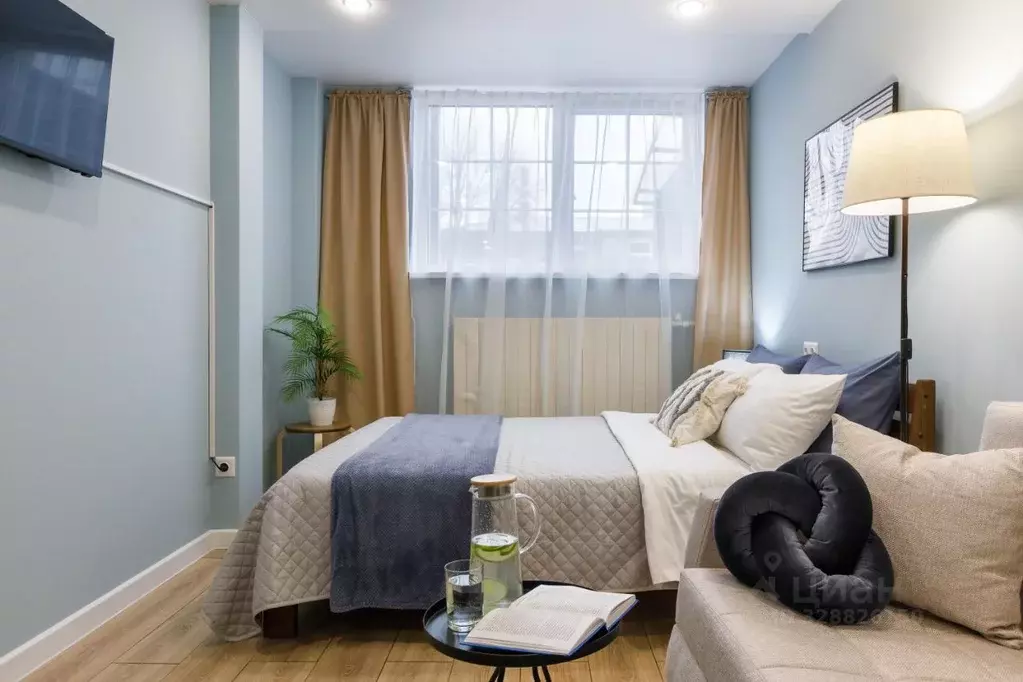 Студия Москва ул. Клары Цеткин, 18к3 (21.0 м) - Фото 1