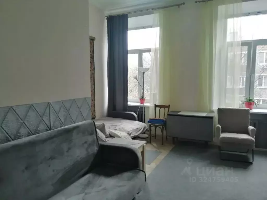 Комната Москва Большая Грузинская ул., 13/2 - Фото 1