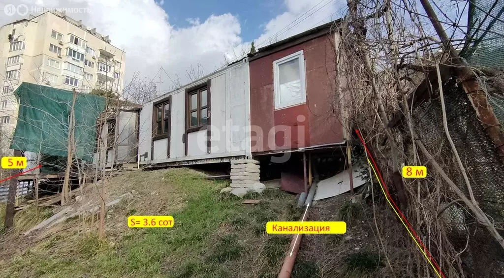 Участок в Ялта, Бакунинский проезд (3.6 м) - Фото 1